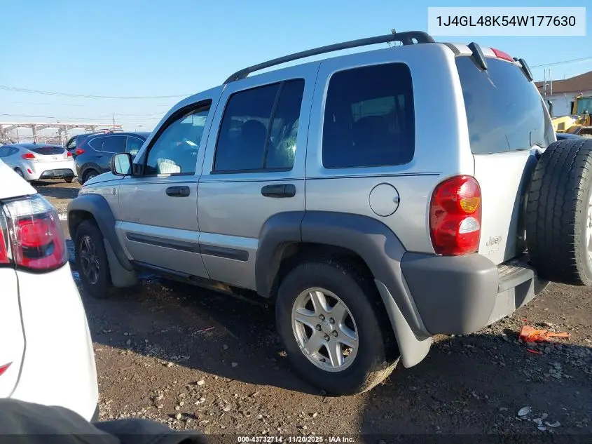 1J4GL48K54W177630 2004 Jeep Liberty Sport
