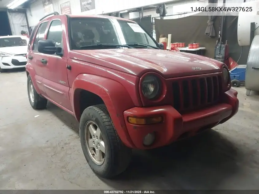 1J4GL58KX4W327625 2004 Jeep Liberty Limited Edition