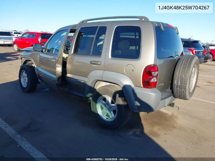 1J4GK48K25W704267 2005 Jeep Liberty Sport