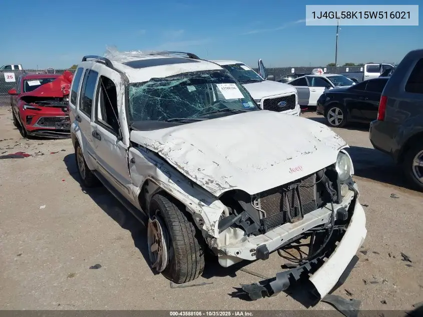 1J4GL58K15W516021 2005 Jeep Liberty Limited Edition