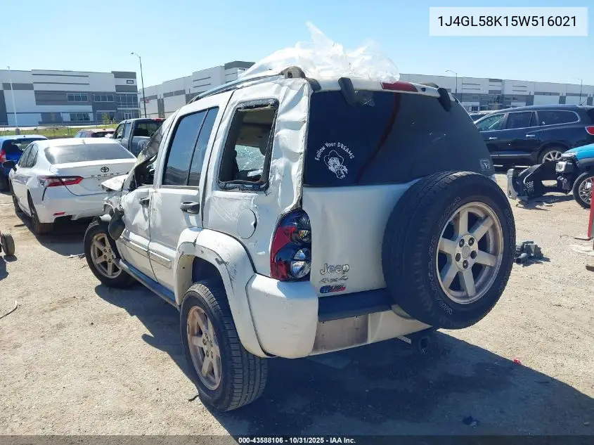 1J4GL58K15W516021 2005 Jeep Liberty Limited Edition
