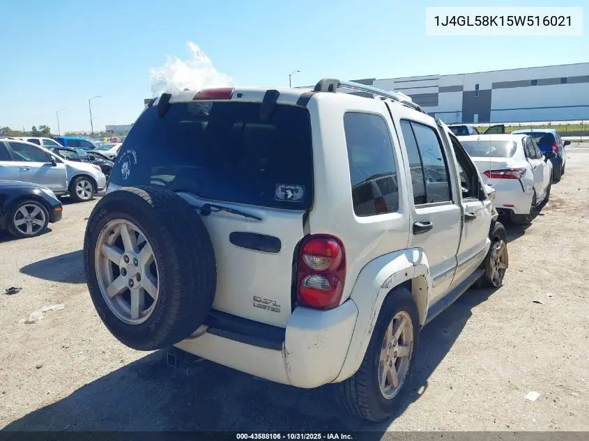 1J4GL58K15W516021 2005 Jeep Liberty Limited Edition