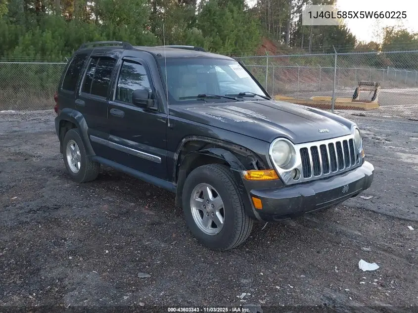 1J4GL585X5W660225 2005 Jeep Liberty Limited Edition