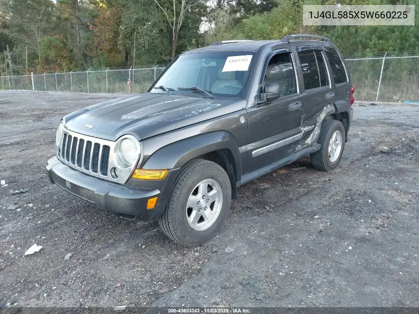 1J4GL585X5W660225 2005 Jeep Liberty Limited Edition