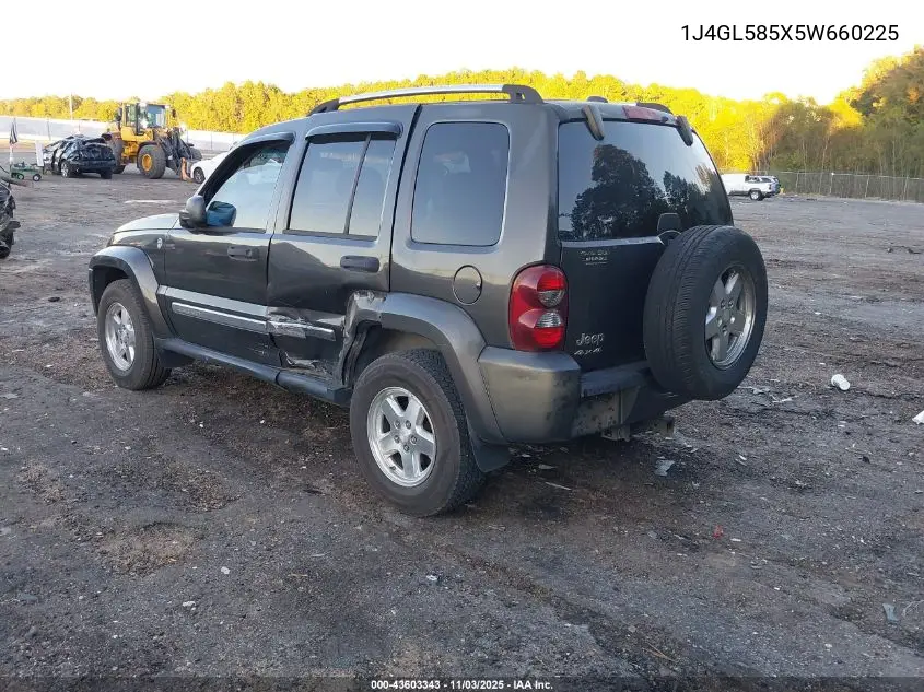 1J4GL585X5W660225 2005 Jeep Liberty Limited Edition