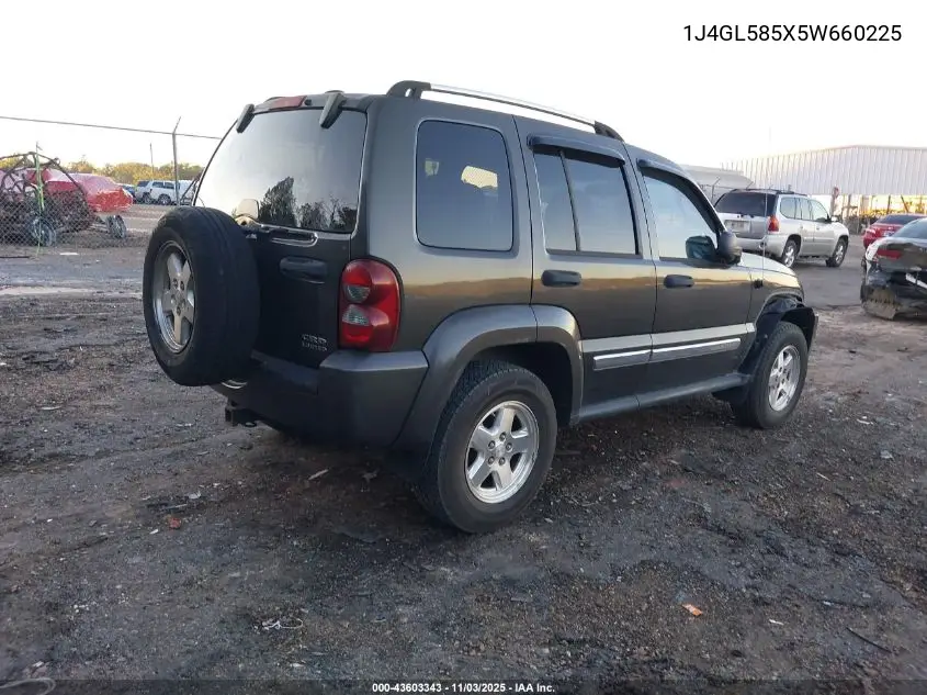 1J4GL585X5W660225 2005 Jeep Liberty Limited Edition