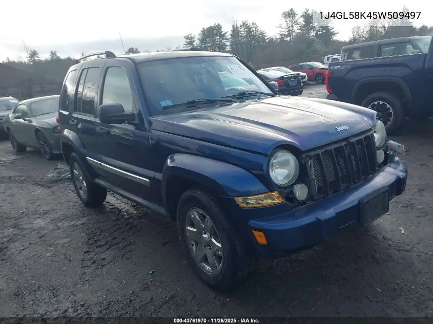 1J4GL58K45W509497 2005 Jeep Liberty Limited Edition