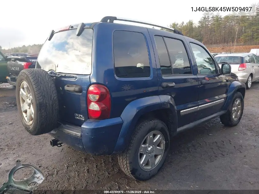 1J4GL58K45W509497 2005 Jeep Liberty Limited Edition