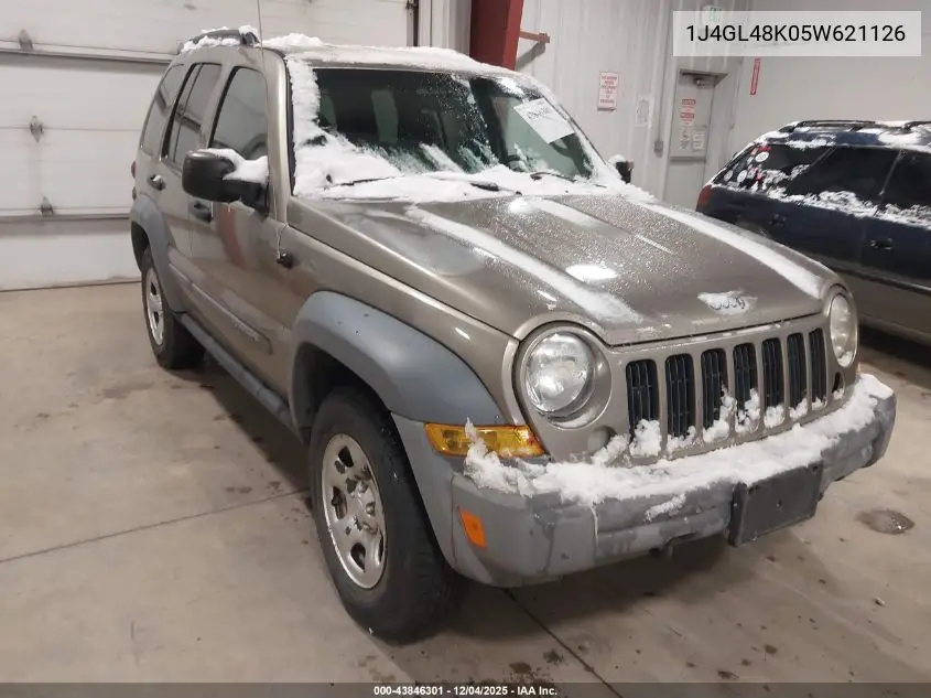 1J4GL48K05W621126 2005 Jeep Liberty Sport
