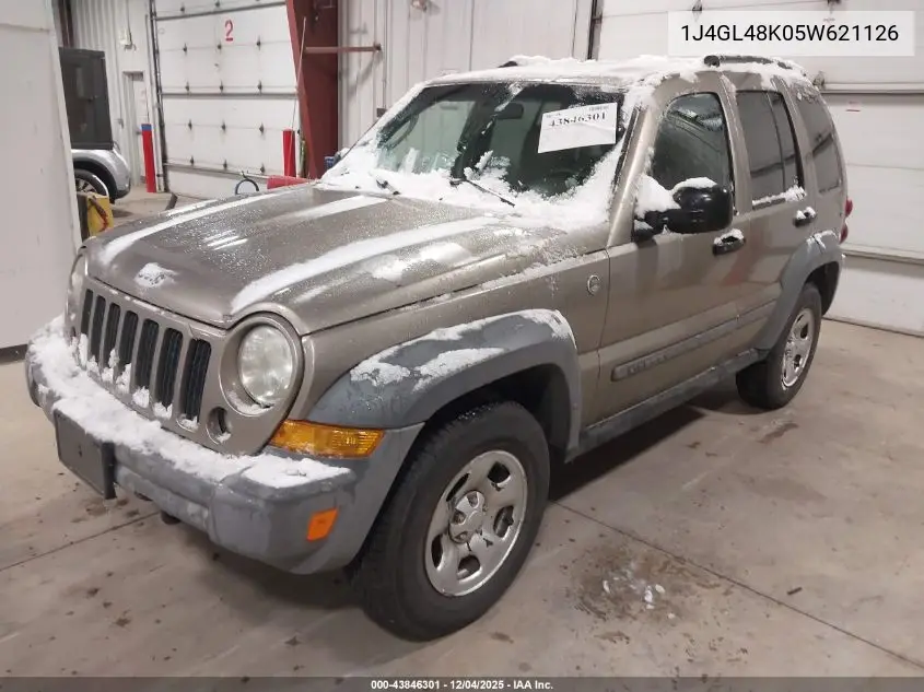 1J4GL48K05W621126 2005 Jeep Liberty Sport