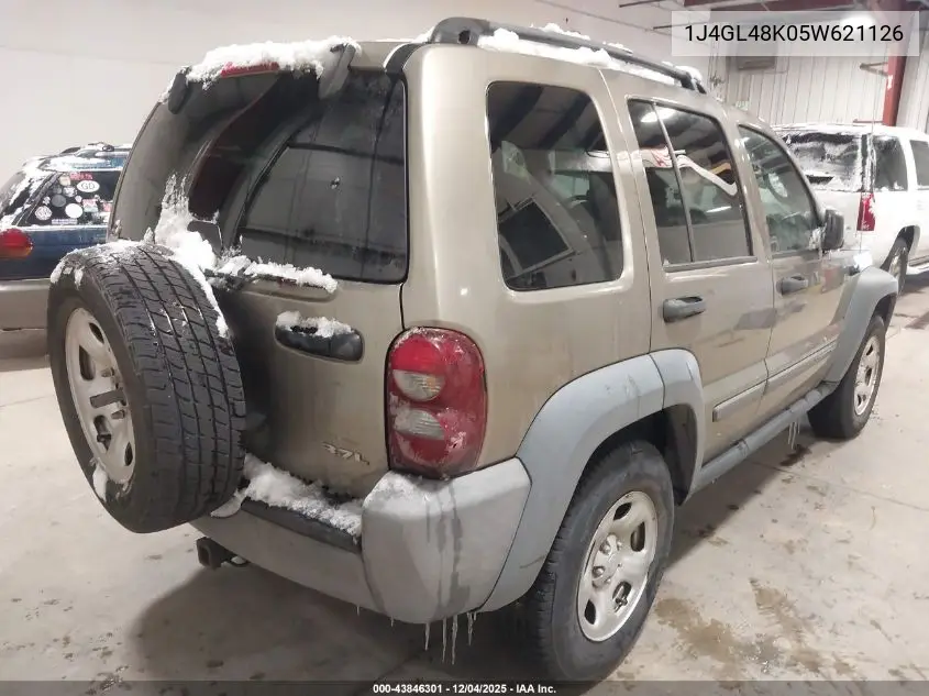 1J4GL48K05W621126 2005 Jeep Liberty Sport