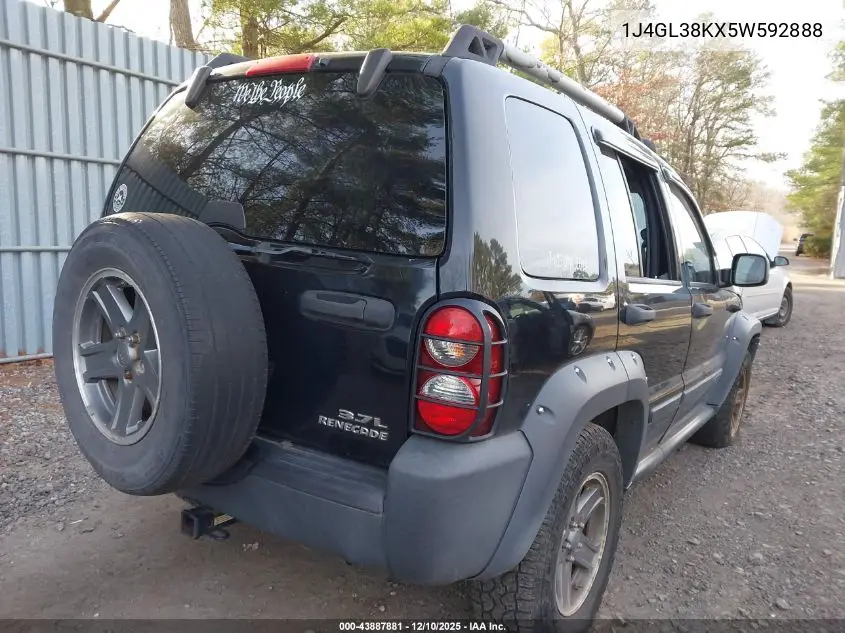 1J4GL38KX5W592888 2005 Jeep Liberty Renegade