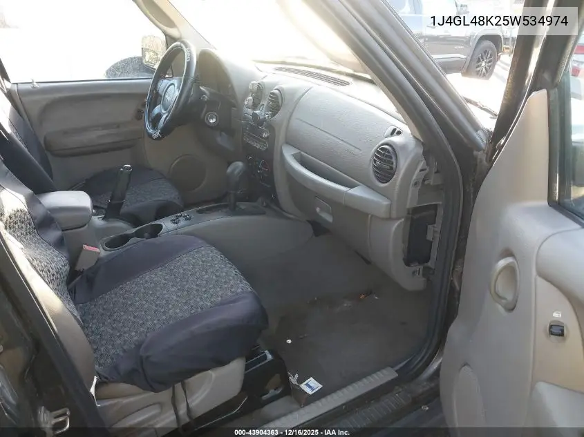 1J4GL48K25W534974 2005 Jeep Liberty Sport