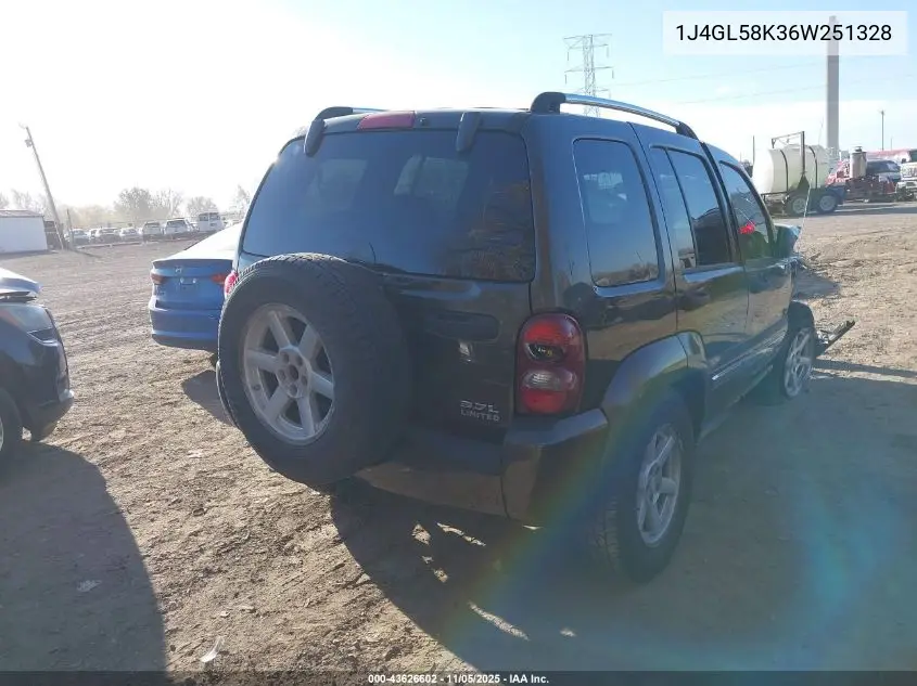1J4GL58K36W251328 2006 Jeep Liberty Limited Edition