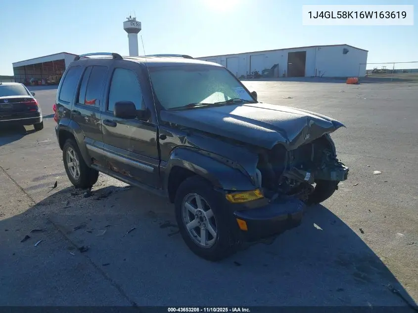 1J4GL58K16W163619 2006 Jeep Liberty Limited Edition