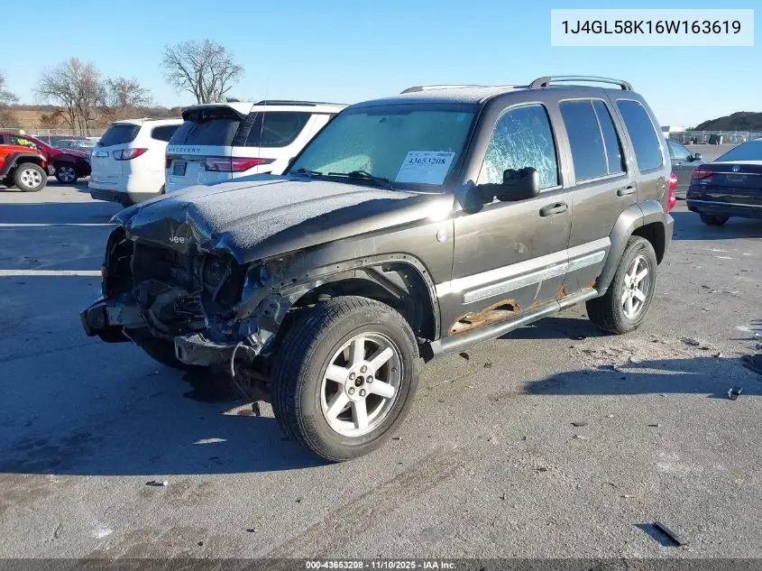 1J4GL58K16W163619 2006 Jeep Liberty Limited Edition