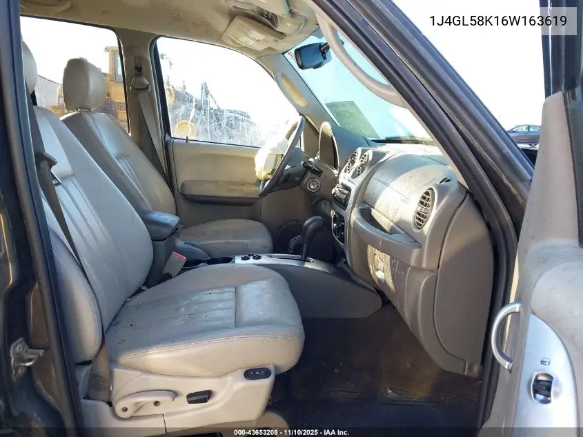 1J4GL58K16W163619 2006 Jeep Liberty Limited Edition