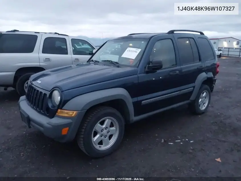 1J4GK48K96W107327 2006 Jeep Liberty Sport