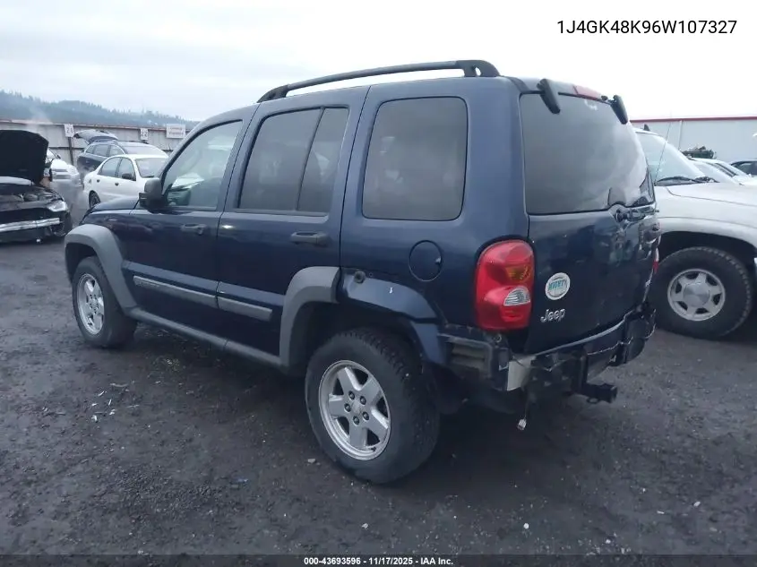 1J4GK48K96W107327 2006 Jeep Liberty Sport