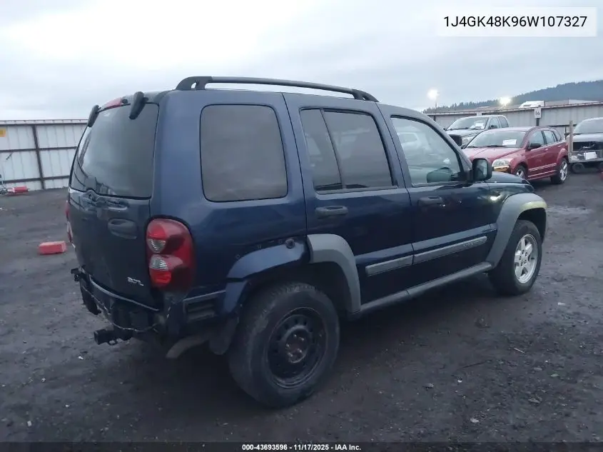 1J4GK48K96W107327 2006 Jeep Liberty Sport