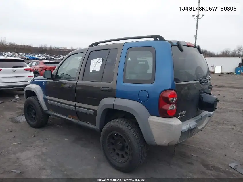 1J4GL48K06W150306 2006 Jeep Liberty Sport