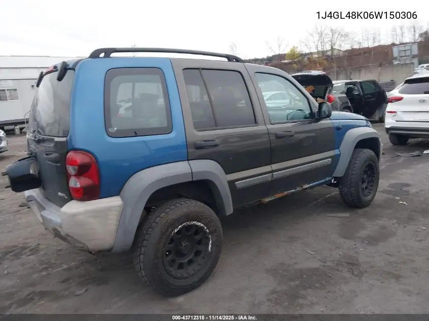 1J4GL48K06W150306 2006 Jeep Liberty Sport