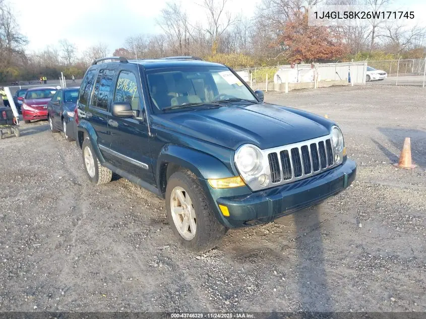 1J4GL58K26W171745 2006 Jeep Liberty Limited Edition