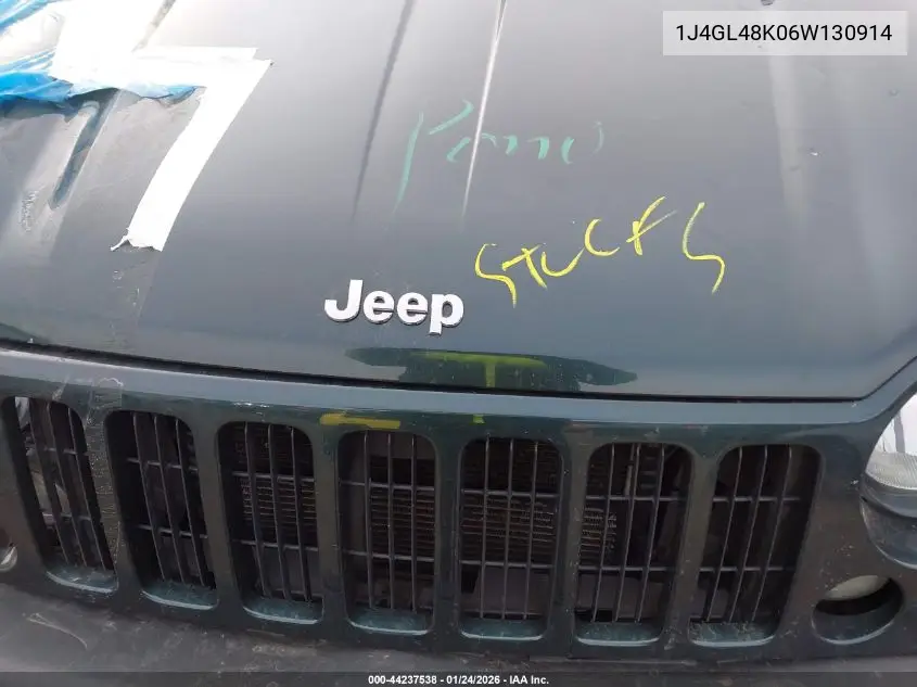 1J4GL48K06W130914 2006 Jeep Liberty Sport