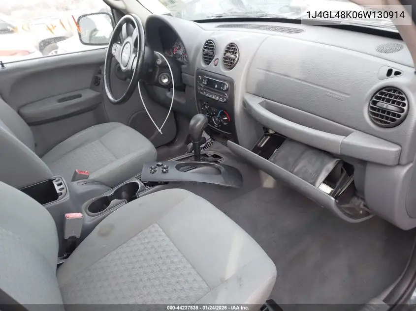 1J4GL48K06W130914 2006 Jeep Liberty Sport