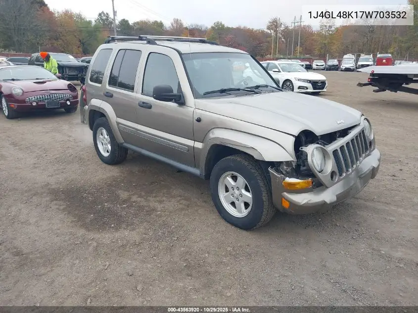 1J4GL48K17W703532 2007 Jeep Liberty Sport