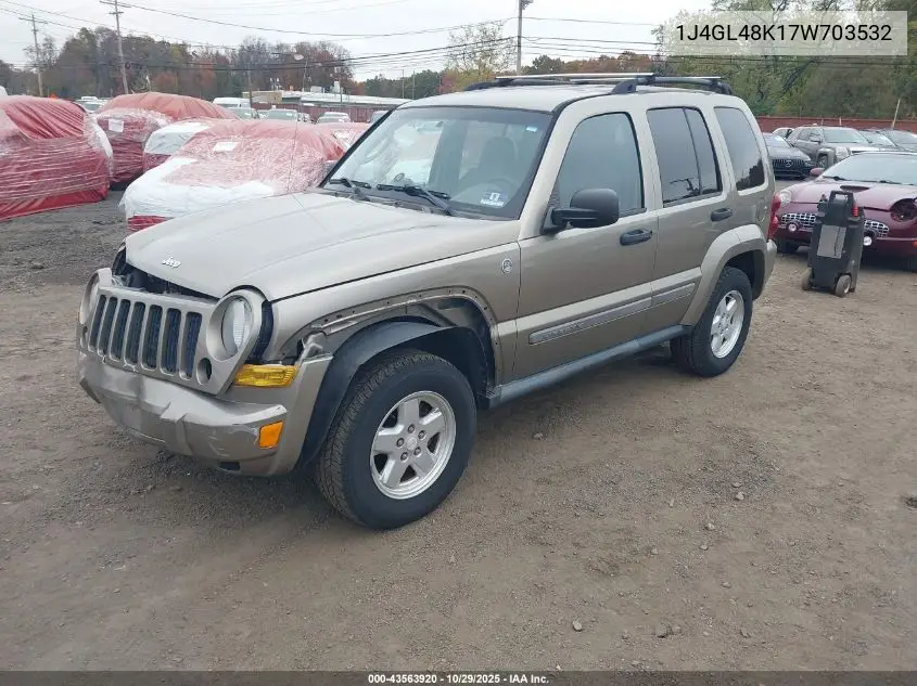 1J4GL48K17W703532 2007 Jeep Liberty Sport