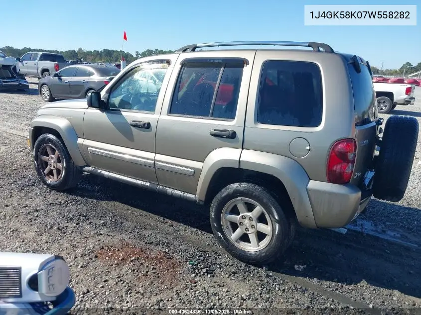 1J4GK58K07W558282 2007 Jeep Liberty Limited Edition
