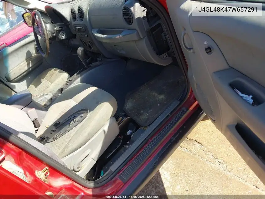 1J4GL48K47W657291 2007 Jeep Liberty Sport