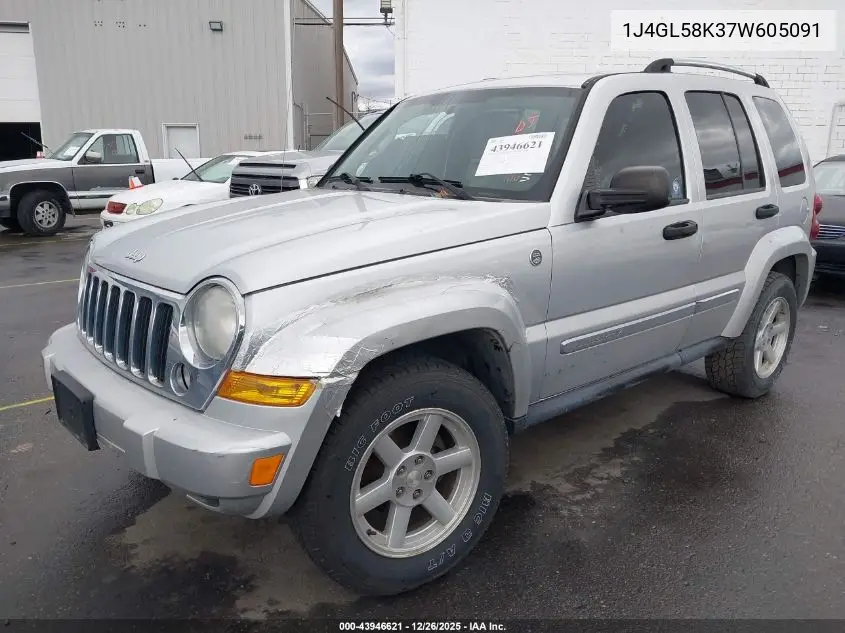 1J4GL58K37W605091 2007 Jeep Liberty Limited Edition