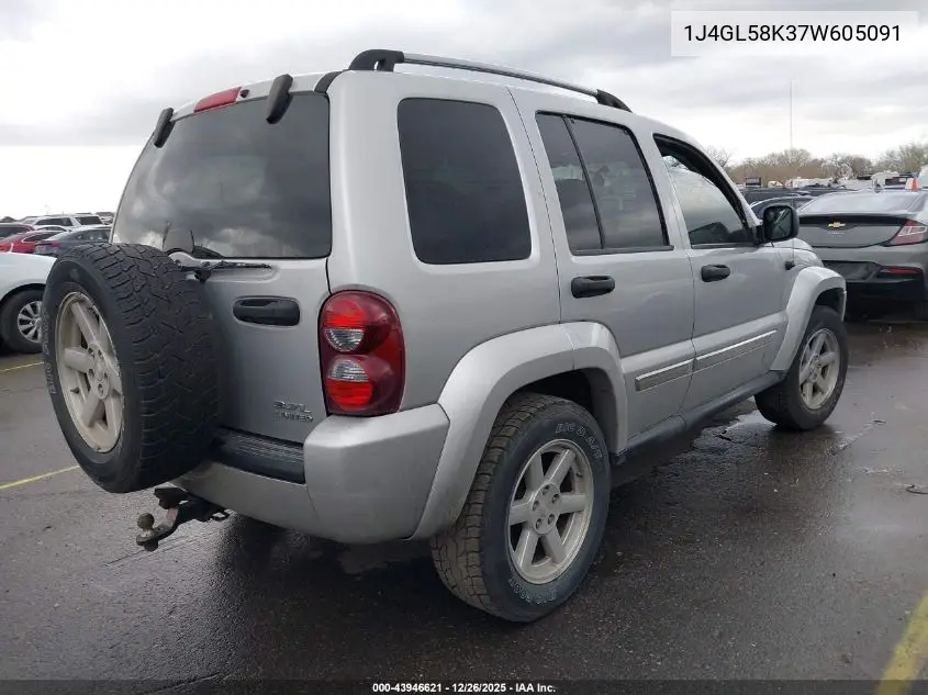 1J4GL58K37W605091 2007 Jeep Liberty Limited Edition