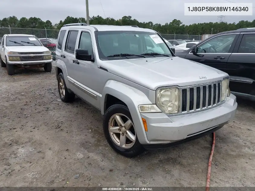 1J8GP58K88W146340 2008 Jeep Liberty Limited Edition