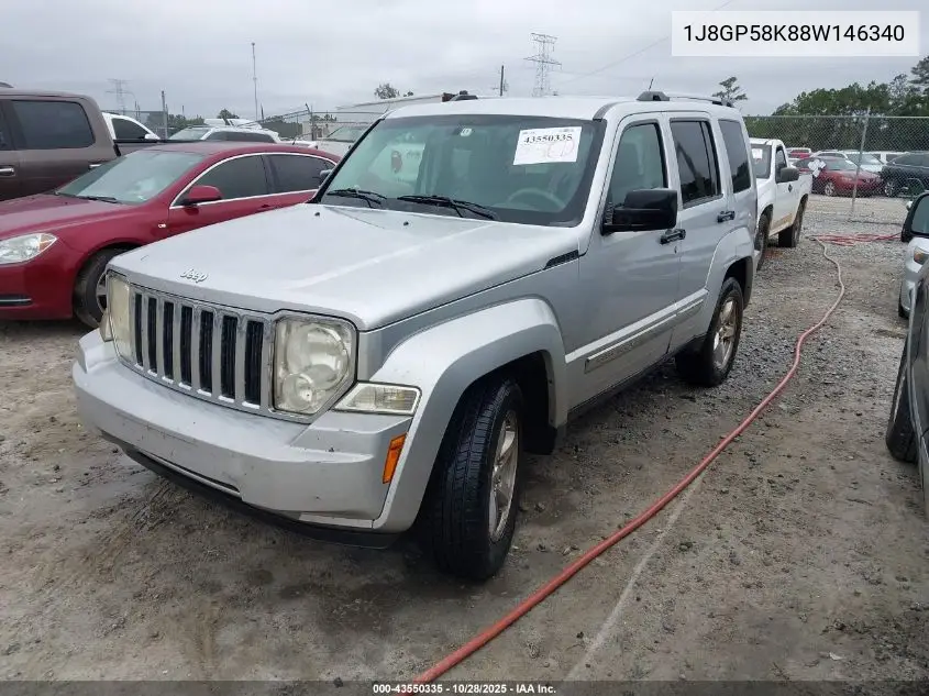 1J8GP58K88W146340 2008 Jeep Liberty Limited Edition