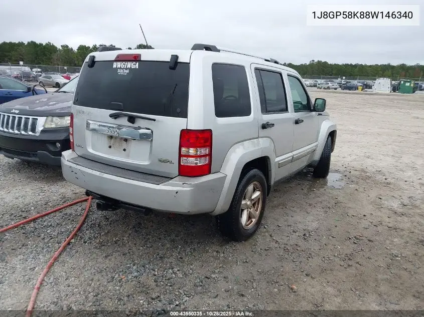 1J8GP58K88W146340 2008 Jeep Liberty Limited Edition