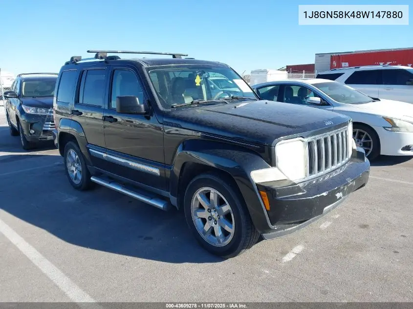 1J8GN58K48W147880 2008 Jeep Liberty Limited Edition