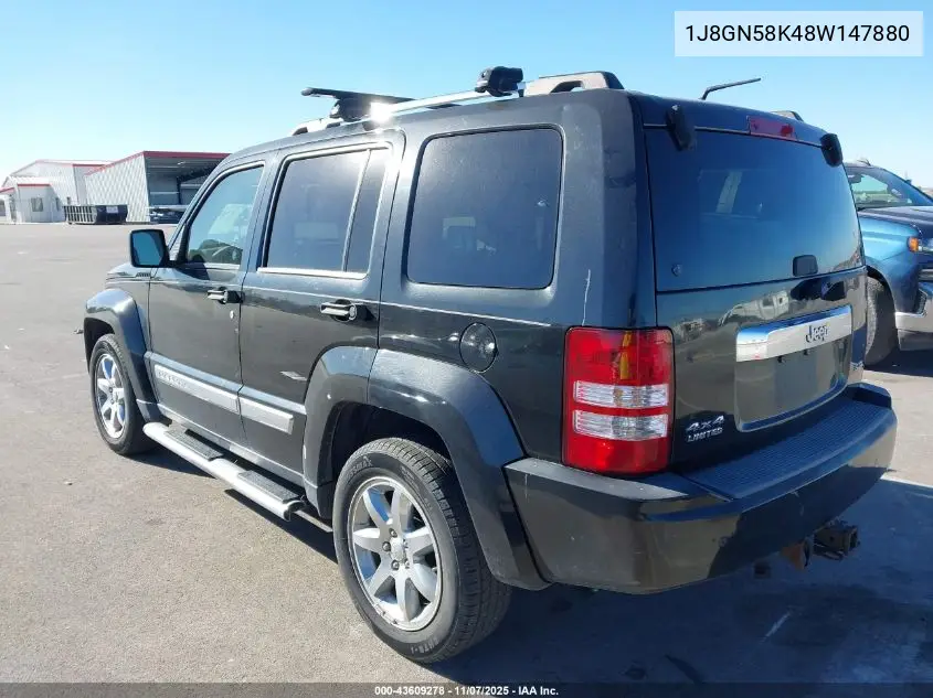 1J8GN58K48W147880 2008 Jeep Liberty Limited Edition
