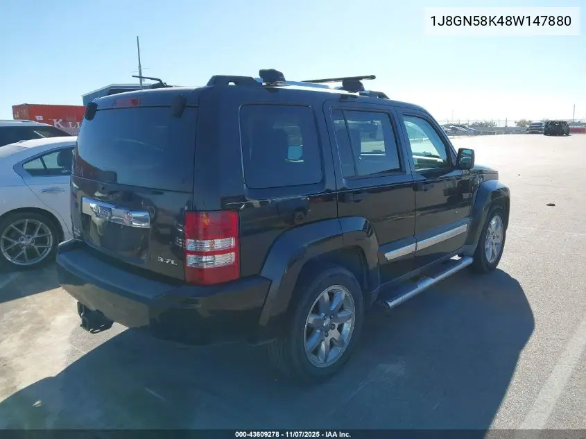 1J8GN58K48W147880 2008 Jeep Liberty Limited Edition