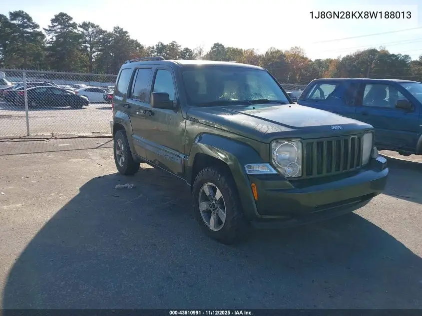 1J8GN28KX8W188013 2008 Jeep Liberty Sport