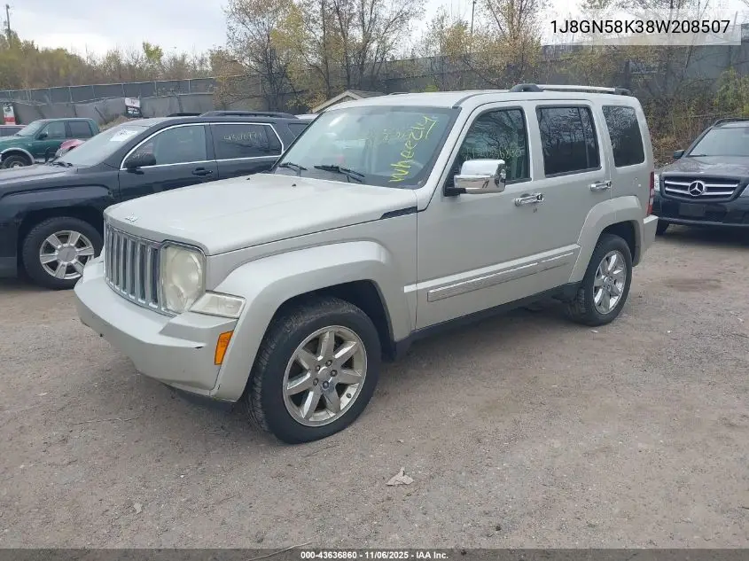 1J8GN58K38W208507 2008 Jeep Liberty Limited Edition