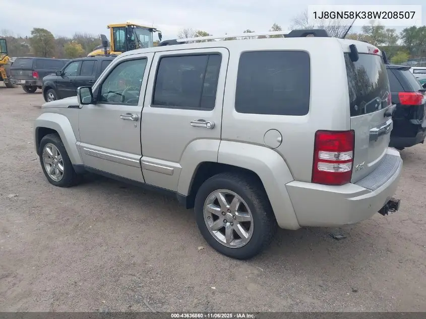 1J8GN58K38W208507 2008 Jeep Liberty Limited Edition