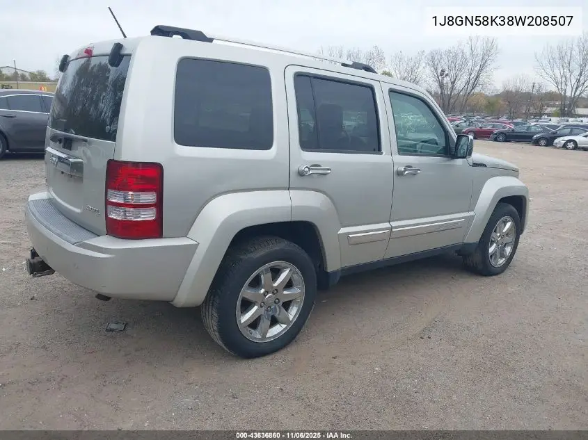 1J8GN58K38W208507 2008 Jeep Liberty Limited Edition
