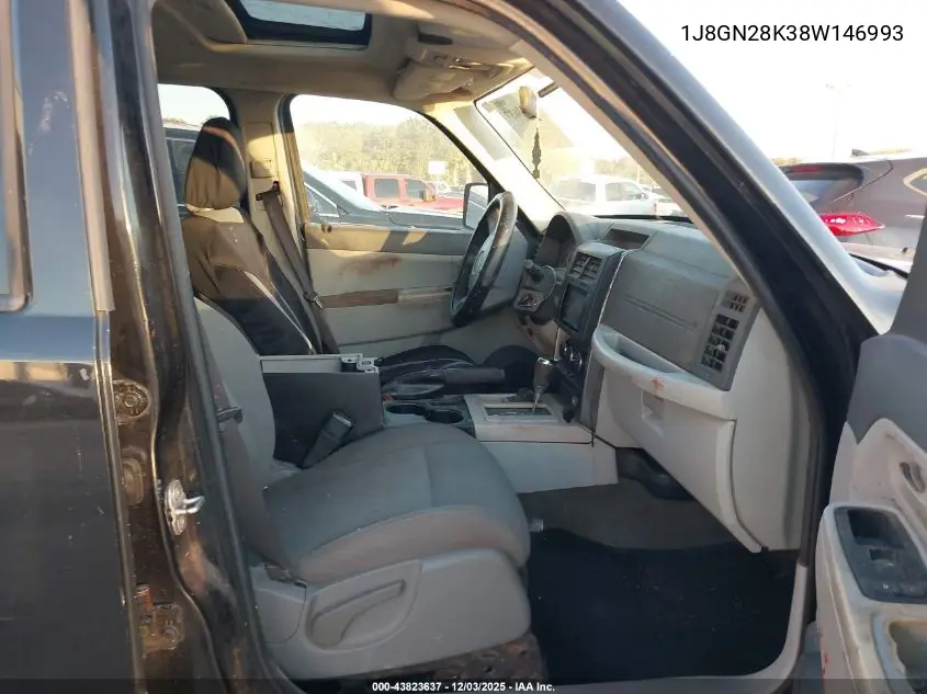 1J8GN28K38W146993 2008 Jeep Liberty Sport