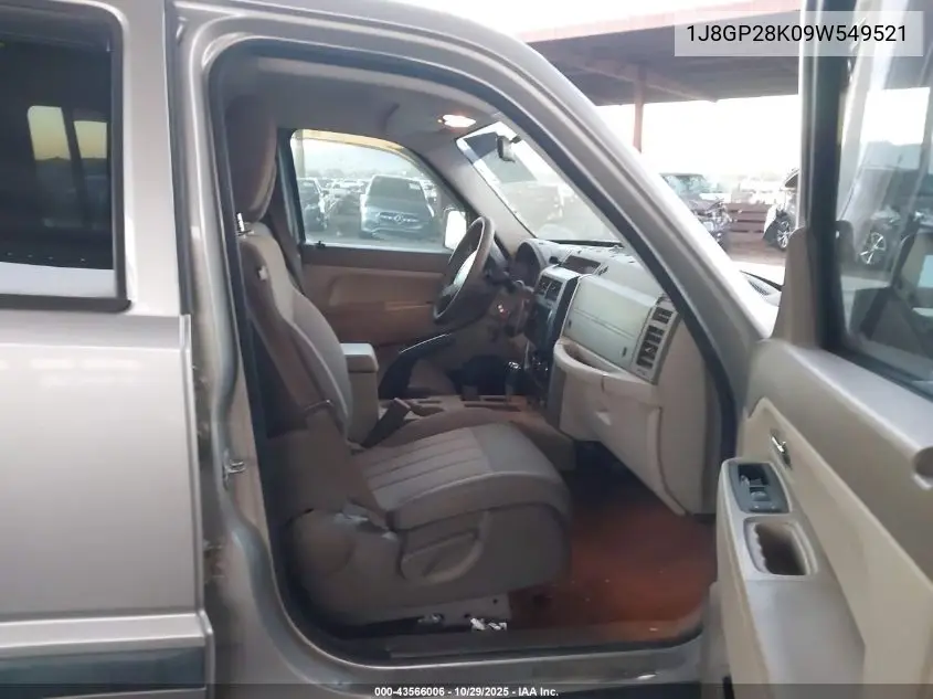 1J8GP28K09W549521 2009 Jeep Liberty Sport