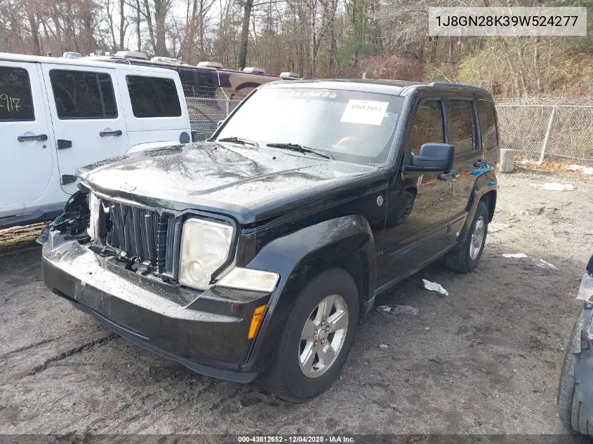 1J8GN28K39W524277 2009 Jeep Liberty Sport