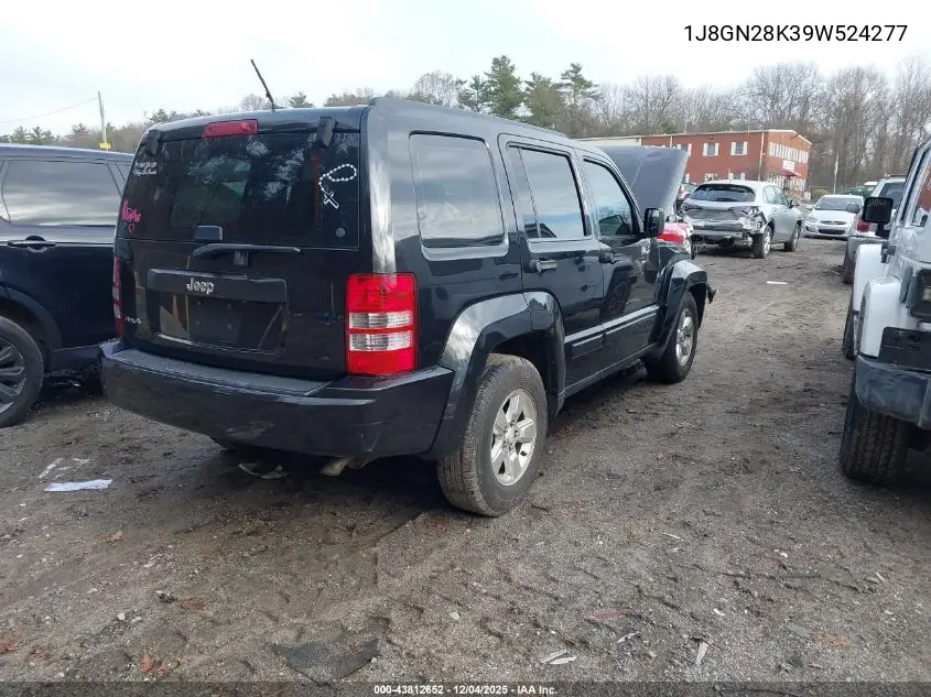 1J8GN28K39W524277 2009 Jeep Liberty Sport