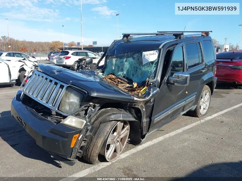 1J4PN5GK3BW591939 2011 Jeep Liberty Limited Edition